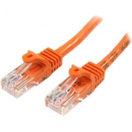 Startech 7m Orange Cat5e Ethernet Patch Cable With Snagless Rj45 Connectors 45pat7mor