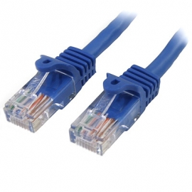STARTECH.COM 2M BLUE CAT5E / CAT 5 SNAGLESS PATCH CABLE 2 M LIFETIME WARR 45PAT2MBL