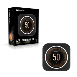 Corsair Icue Elite CPU Cooler LCD Display Upgrade Kit Transforms Your Corsair Elite Capellix CPU Cooler Into A Personalized Dashboard Display CW-9060056-WW