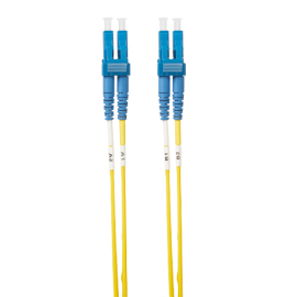 10m Lc-Lc OS1 / OS2 Singlemode Fibre Optic Cable | Yellow FL.OS2LCLC10M