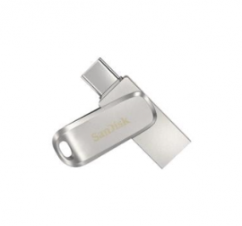 SanDisk Ultra Dual Drive Luxe USB Type-CTM Flash Drive, Metal, USB3.1/Type C reversible connector, Swivel Design, Type-C enabled devices, 5Y SDDDC4-032G-G46