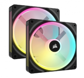 CORSAIR QX RGB Series, iCUE LINK QX140 RGB, 140mm Magnetic Dome RGB Fan, Starter Kit CO-9051004-WW(QX140-STKIT)