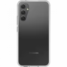 OtterBox React Case for Samsung Galaxy A34 5G Smartphone - Clear - Drop Resistant, Bacterial Resistant, Scrape Resistant, Break Resistance, Scratch Resistant, Smudge Resistant - Plastic 78-81198