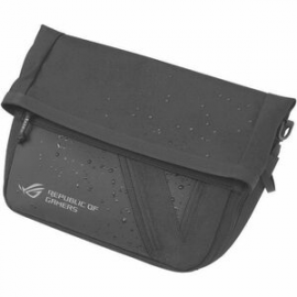 Asus ROG Archer Messenger 14 Carrying Case (Messenger) for 27.9 cm (11") to 33 cm (13") Notebook, Tablet, Accessories - Black - Water Resistant, Tear Resistant Zipper - Thermoplastic Polyurethane (TPU), Cordura Polyester Body - Reflective ROG logo - S BC2