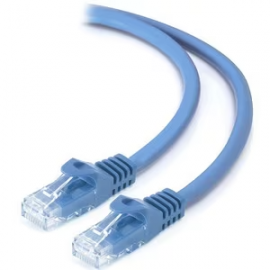 Alogic 10 m Category 6 Network Cable for Network Device - First End: 1 x RJ-45 Network - Male - Second End: 1 x RJ-45 Network - Male - 1 Gbit/s - Patch Cable - Gold Plated Contact - 24 AWG - Blue C6-10-BLUE