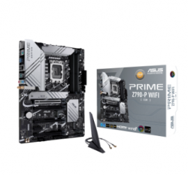 Asus ASUS, PRIME-Z790-P-WIFI-CSM, INTEL, INTEL 12 to 13th, LGA1700, 4x DDR5, 128G, Upto 7200+, PCIe 5 - 1x16 PRIME-Z790-P-WIFI-CSM