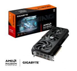 Gigabyte Radeon RX 9070 XT GAMING OC 16G; Memory Type GDDR6; 256 bit; Digital max resolution 7680x4320; Boost Clock: up to 3060 MHz; Game Clock 2520 MHz R9070XTGAMING-OC-16GD