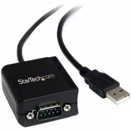 StarTech.com 8.3ft (2.5m) 1-Port Ftdi USB To Serial RS232 Adapter Cable With Optical Isolation, USB To RS232 Adapter - Taa - USB To Serial RS232 Adapter - Integrated 2500Vrms Optical Isolation Circuits - Small Form Factor, Serial RS232 USB Powered - Com