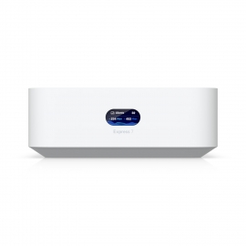 Ubiquiti UniFi Express 7, Mesh-scalable, Super-compact 10G Cloud Gateway, Integrated WiFi 7 With 6 GHz Support, 140 M² Coverage UX7