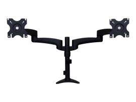 Startech.Com Dual Monitor Desk Mount, Up To 24", Articulating, H/Adj, Vesa, 5YR ARMDUAL