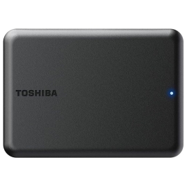 Toshiba 1TB Canvio Partner USB-C Portable External Hard Drive, Black, 3YR HDTB510AKCAB