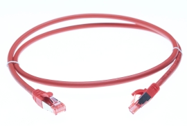10m CAT6A S/Ftp Lszh Ethernet Network Cable | Red 004.100.1010