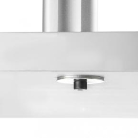Atdec Awm Bolt Through Desk Fixing - Silver Awm-fb-s
