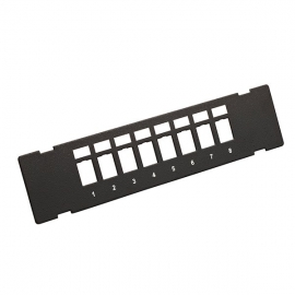 4cabling 8 Port Unloaded Wall Mount Patch Panel 006.003.0008