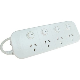 Jackson 4 Outlet Individually Switched Power Board 011.165.1614