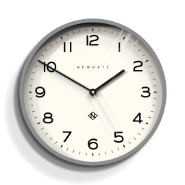 Newgate Number Three Echo Clock Silicone Grey NGNUMTHR129PGY