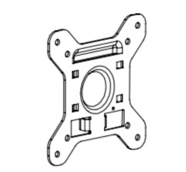 Atdec Pds-005 Mounting Plate PDS-005