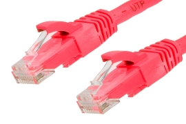 0.75m RJ45 CAT6 Ethernet Network Cable | Red 004.002.1016