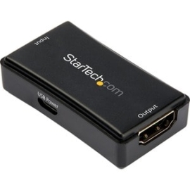 StarTech.com Signal Amplifier - 30.48 M Maximum Operating Distance - 1 X Hdmi In - 1 X Hdmi Out - USB HDBOOST4K2