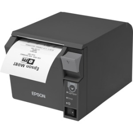 Tm-T70Ii-742 Under-Counter Compact Thermal Receipt Printer (ePOS Ready) Built-in USB Ethernet Power Supply Included Power Cable Not Included C31CD38742