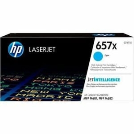 HP 657X High Yield Cyan Original LaserJet Toner Cartridge CF471X