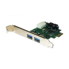 4 Port USB3.0 PCI-Expresses Card (2 External Port + Dual Port Internal Connector) USBJUSPCIE4USB3.0