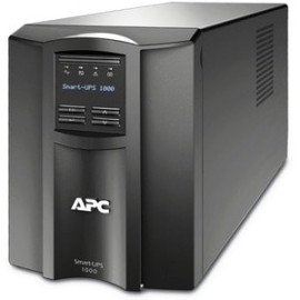 APC Smart-UPS, Line Interactive, 1000VA, Tower, 230V, 8x Iec C13 Outlets, SmartConnect Port+SmartSlot, Avr, LCD SMT1000IC