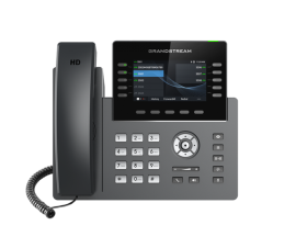 Grandstream GRP2615 10 Line Ip Phone, 16 Sip Accounts, 480x272 Colour Screen, Hd Audio, Powerable Via Poe GRP2615