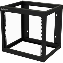StarTech.com 2-Post 9U Heavy-Duty Wall-Mount Network Rack, 19" Open Frame Server Rack For Computer Equipment, Wall Mount Data Rack~ - Open Frame 9U Wall Mount Server Rack For Patch Panels, Switches, Data Equipment - Heavy Duty 2 Post Computer/network Rac