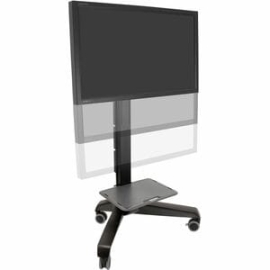 Neo-Flex Mobile MediaCenter UHD - Capacity 90-120 Lbs / 40.8-54.4 Kg (Black) 24-192-085