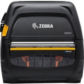 Direct Thermal Printer ZQ521, 4.45"/113mm; Engl/Trdl Ch/Korean Fonts, Bluetooth 4.1, Stnd Battery, Apac Certs Group A (Id/Tw/Kr/My/Au/Nz/Lk/In) ZQ52-BAE000A-00