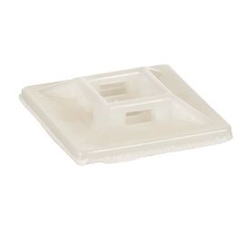 Self Adhesive Mount 28mm X 28mm - White - 100pk 003.025.0020