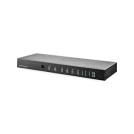 StarTech.com 4x4 HDMI Matrix Switch With Audio And Ethernet Control - 4K 60Hz - HDMI Switcher Box - Rack Mountable - With Remote Ethernet & RS232 Control - Share And Switch Four Distinct HDMI Av Signals Between Four Separate Displays In A Matrix Configur