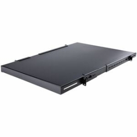 StarTech.com 1U 4-Post 19.5 To 38in Adjustable Mounting Depth Rack Mount Shelf - Heavy Duty Fixed Rack Shelf - 330 Lb / 150kg - 27.5in Deep~ - Spcc - 79.83 Kg Static/Stationary Weight Capacity Adjshelfhd