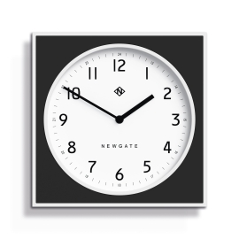 Newgate Burger & Chips Wall Clock Black NGBURG261WK