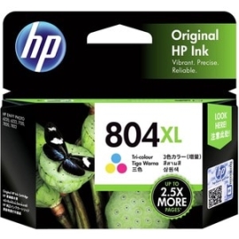 HP 804XL High Yield Tri-color Original Ink Cartridge T6N11AA