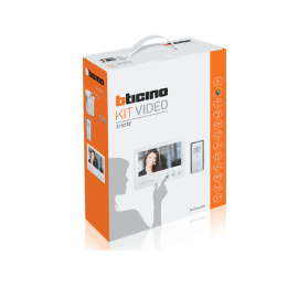 Bticino Easy Kits - 4WIRE Door Entry Kit Video Handsfree 7" 240V A.C. -1Yr S111764