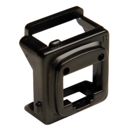 RJ45 Keystone To Australian Style Bezel |10 Pack Black 003.001.0012
