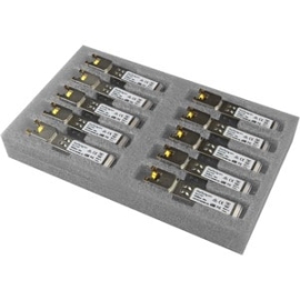StarTech.com Sfp (mini-GBIC) - 1 X Rj-45 1000Base-T Network LAN - 10 / Pack - For Data Networking - Twisted PairGigabit Ethernet - 1000Base-T - Hot-pluggable, Hot-swappable GLCT10PKST