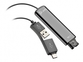 POLY DA85 QD TO USB-A & C SMART DIGITIAL ADAPTER CABLE W CALL CONTROLS 218267-01