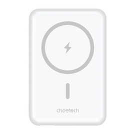 Choetech B662-Wh Usb-a + Usb-c + Wireless Magnetic Power Bank 5000mAh (White) ELECHOB662WH