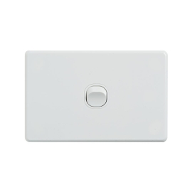 4C | Classic 1 Gang Switch 250V 16AX | Horizontal 040.000.0289