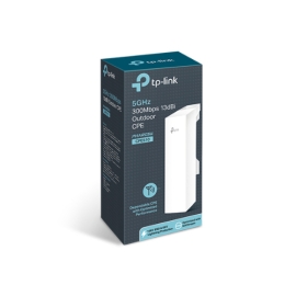 TP-Link CPE510 5GHz 300Mbps 13dBi Outdoor Cpe Access Point Up To 27dBm, 2T2R, 802.11a/n, 16dBi Directional Antenna, Weatherproof CPE510