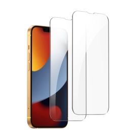 Ugreen 80967 Full Coverage Hd Tempered Glass Screen Protector With Precise-Align Applicator For IPhone 13/13 Pro (2-Pack) ACBUGN80967