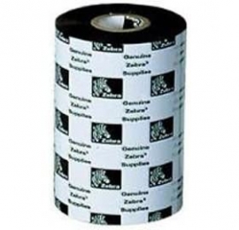 Zebra Wax Ribbon 110mm X 74m Core Size 0.5 Inches J2300bk11007