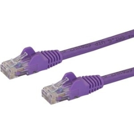 StarTech 5m CAT6 Ethernet Cable - Purple Snagless Gigabit - 100W PoE Utp 250Mhz Category 6 Patch Cord Ul Certified Wiring/TIA - 5m Purple CAT6 Ethernet Cable Delivers Multi Gigabit 1/2.5/5Gbps & 10Gbps Up To 160ft - 250Mhz - 24 Awg Stranded 100% Copper U