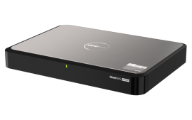 QNAP HS-264-8G, 2-bay fanless desktop NAS, Intel Celeron N5105 quad-core, burst up to 2.9 GHz, 8GB memory, 2 x 2.5"/3.5" SATA HDD bay + 2 x RJ45 2.5GbE, 2yr wty