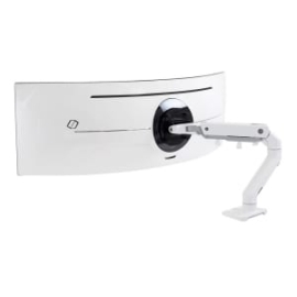 Hx Desk Monitor Arm With Hd Pivot (White) 45-647-216