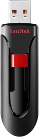 SanDisk Cruzer Glide USB Flash Drive, CZ60 32GB, USB2.0, Black, retractable design, 5Y SDCZ60-032G-B35