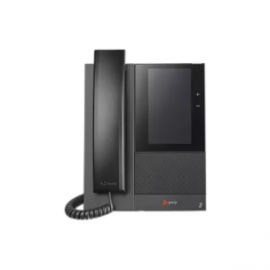 Poly CCX 505 IP Phone - Corded - Corded/Cordless - Wi-Fi, Bluetooth - Desktop - VoIP - 2 x Network (RJ-45) - PoE Ports 2200-49735-019
